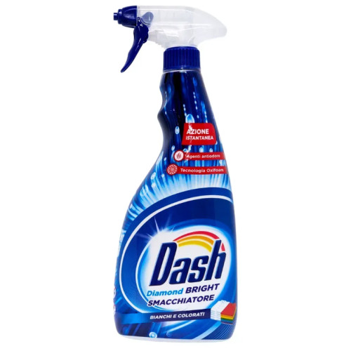 Кисневий засіб для видалення плям Dash Stain Remover Spray Diamond Bright, 750 мл